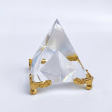 Pyramide en verre-Figurine-Pause Karma