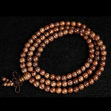 Bracelet chapelet perles en bois effet naturel (2 formats disponibles)-Bracelet-6mm-Pause Karma