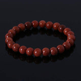 Bracelet en pierres naturelles (existe en 5 coloris)-Bracelet-marron-Pause Karma