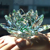 Lotus in rock crystal (8 colors available)
