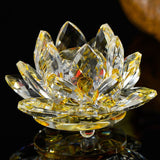 Lotus in rock crystal (8 colors available)