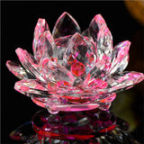 Lotus in rock crystal (8 colors available)