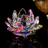 Lotus in rock crystal (8 colors available)